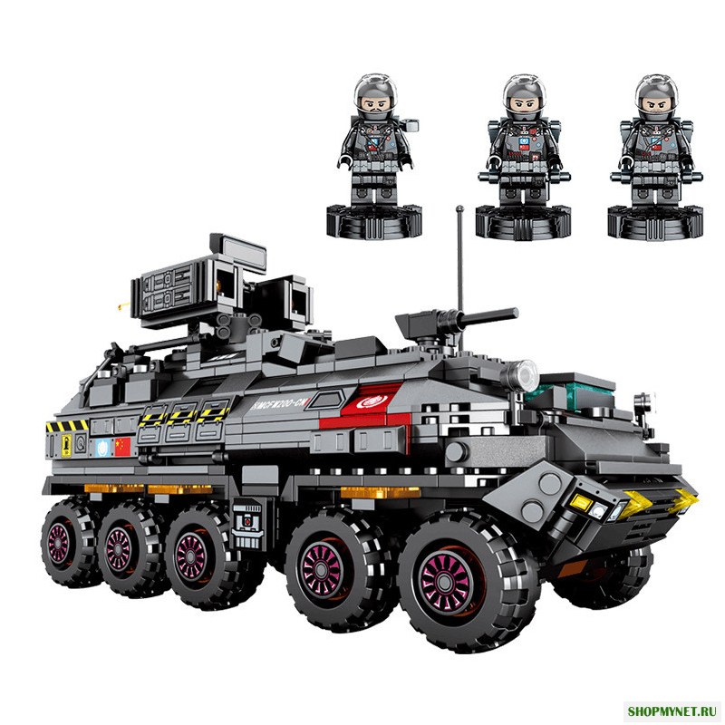 SEMBO 107005 CN171 Бродячая Земля Серии Среднего Размера Перевозчика Собранных Блоков Игрушки