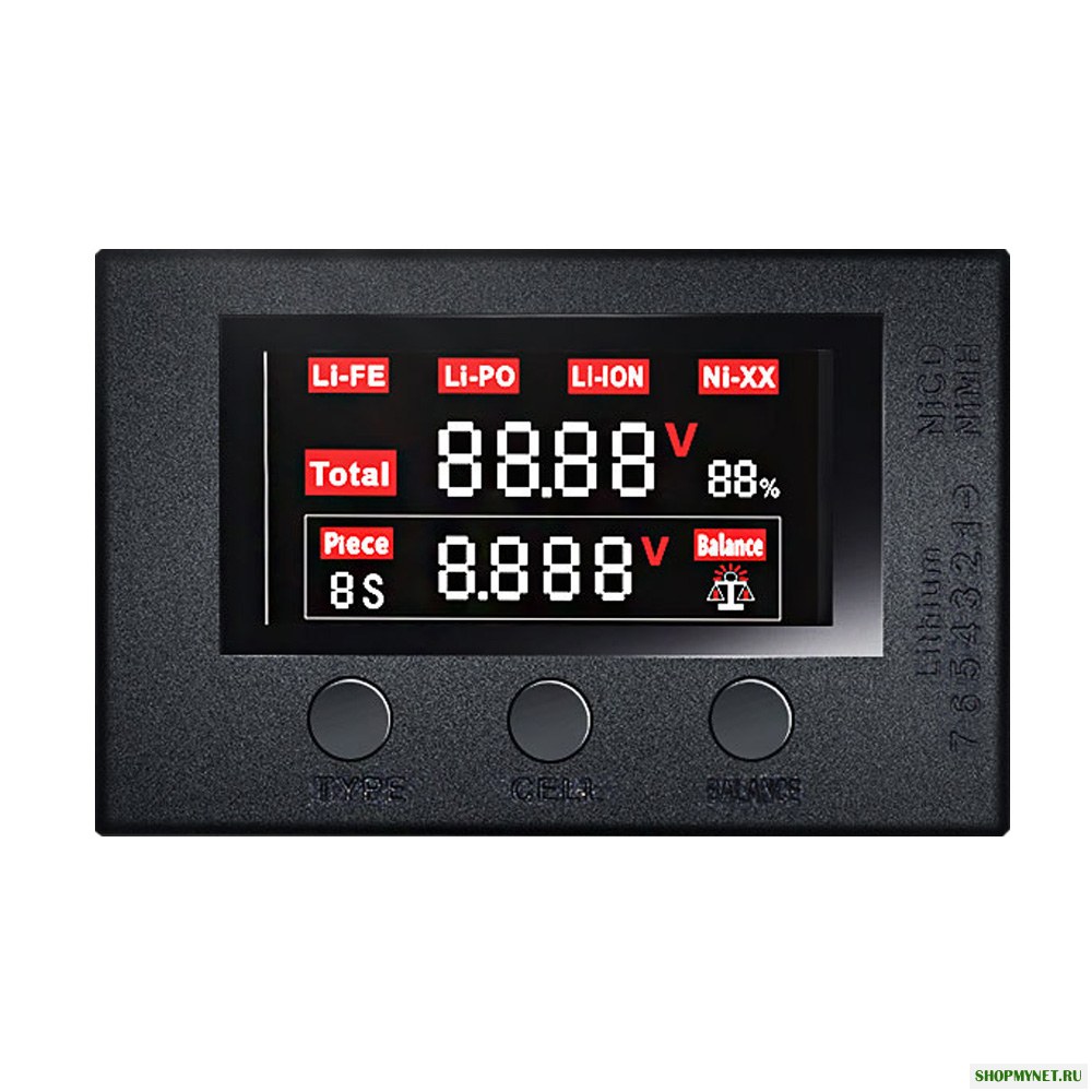 HotRc BX200 2-7 S Низкого Напряжения Зуммер Сигнализации Lipo Батарея Метр Тестер Напряжения для RC Самолет